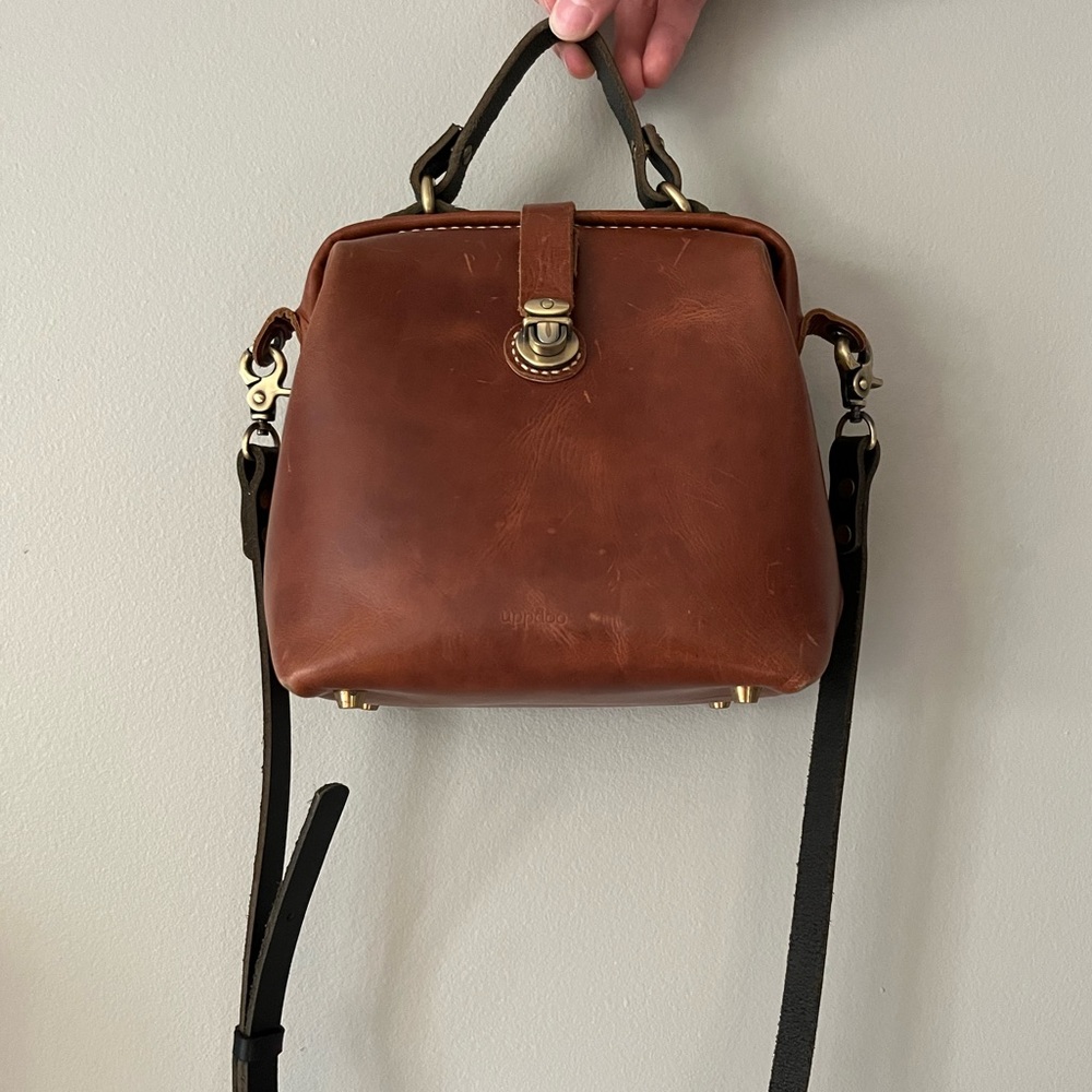 UPPDOO Wonder mini leather bag Made in Canada